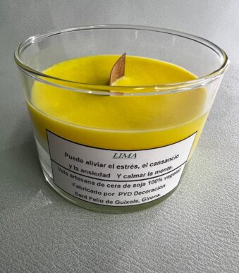 VELA AROMATICA ARTESANAL LIMA